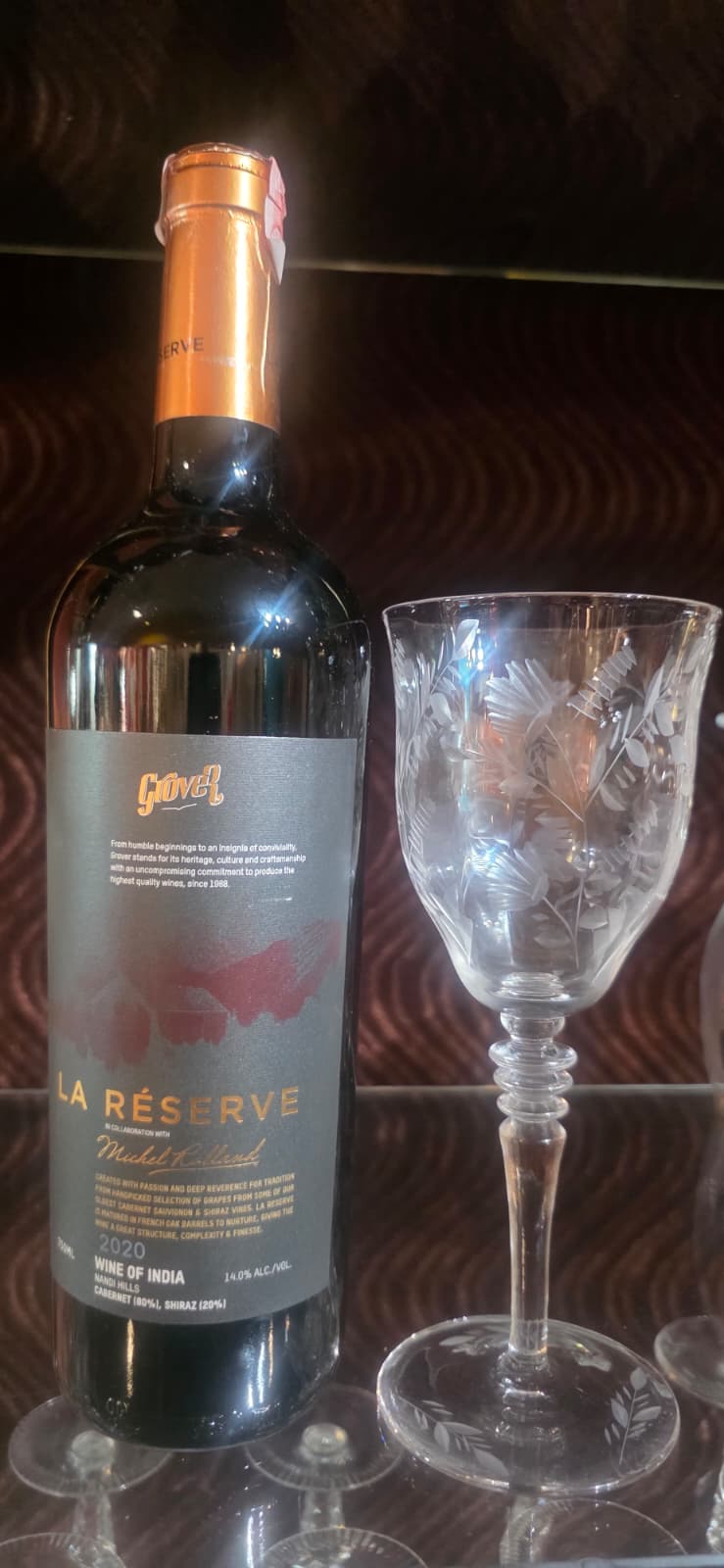 Grover wine Reserve